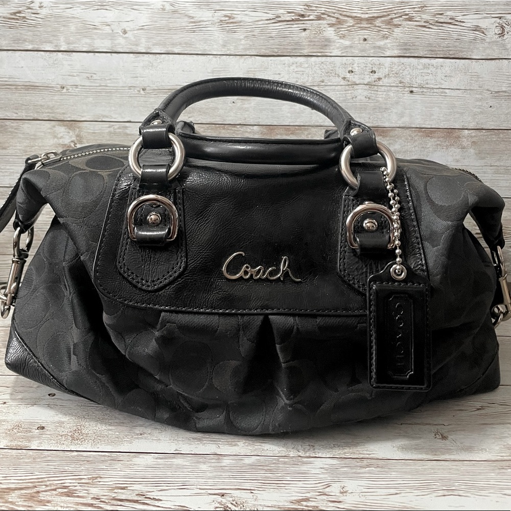 Coach satchel hand bag